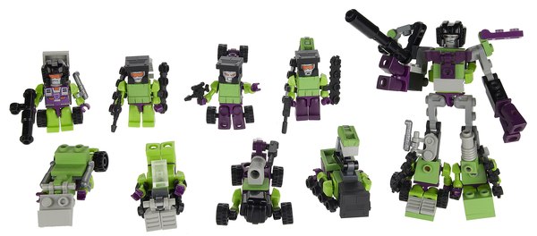 SDCC 2012 - Official Images of KRE-O Kreon Micro Changers Combiners; Plus Showroom Display of Sets