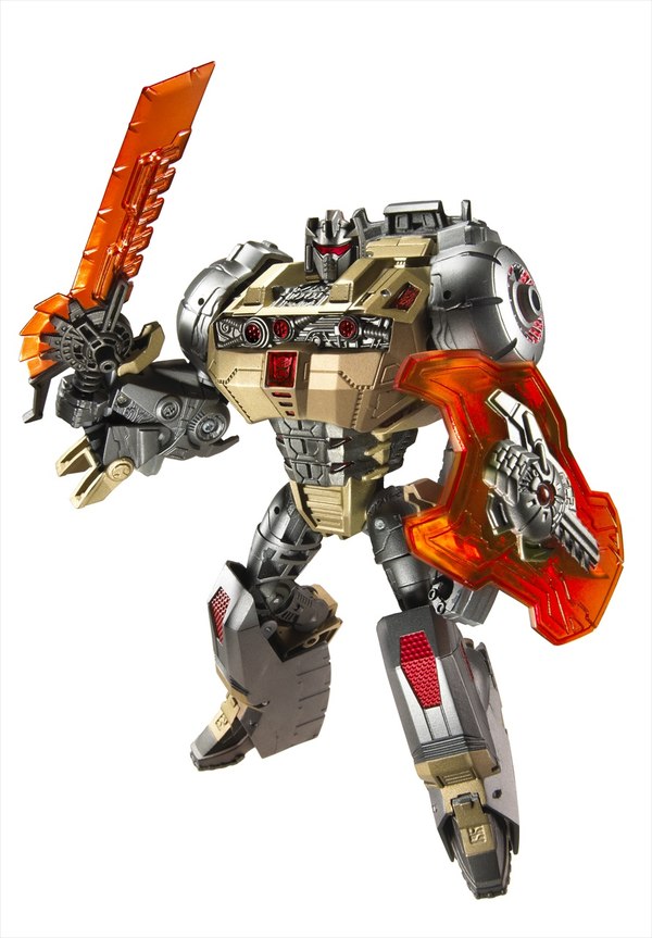 SDCC 2012 - Official Looks at Transformers Generations Grimlock, Blaster, Ruination, and Legion Discs