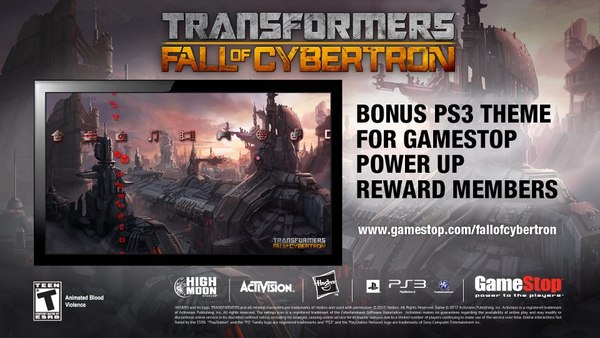 transformers fall of cybertron ps4 gamestop