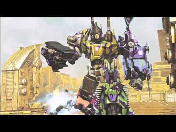 Amazon Pre-Order Bonus Exclusive Transformers Fall of Cybertron G2 Bruticus Trailer