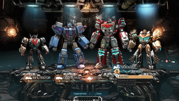 transformers fall of cybertron all characters