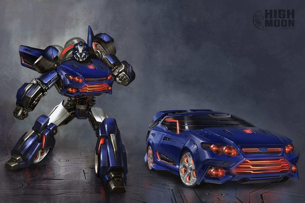 Autobot Falcatron - The first Australian Fan-created Transformer Character