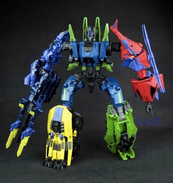 Transformers Generations: Fall of Cybertron Bruticus Out of the Package Combined Images
