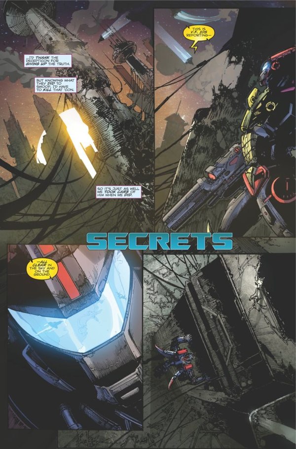 Transformers: Fall of Cybertron #2 4 Page Preview with Commentary by John Barber