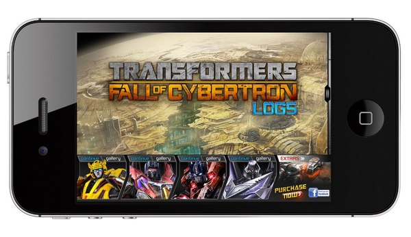 Transformers Fall of Cybertron Logs New Chaperters - FREE App Explores Final Days of Civil War on Cybertron