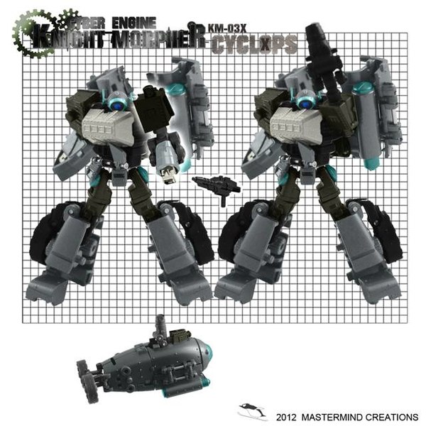 KM-03X Mirrorverse Cyclops - Limited Edition Holiday Exclusive Pre-order at TFSource