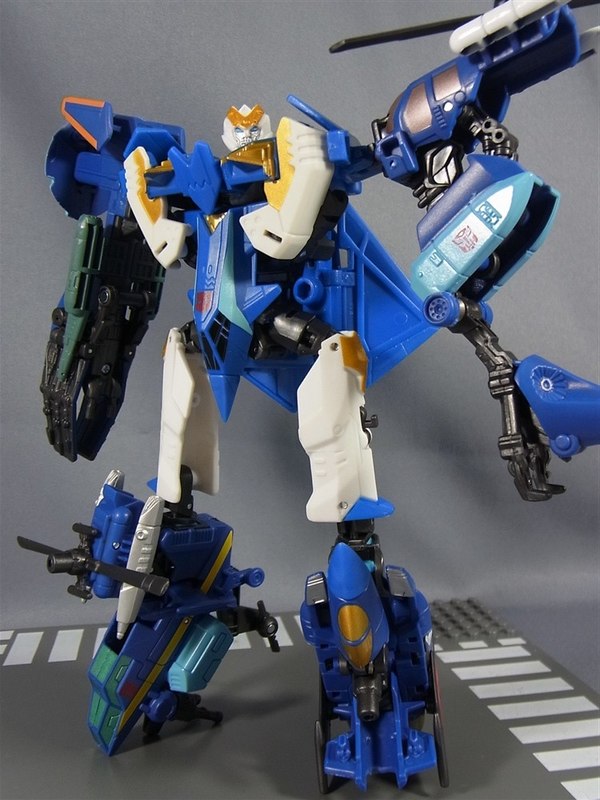 Takara Tomy Transformers United  EX02 Jet Master Prime Mode Review Images and Character Bio Summary