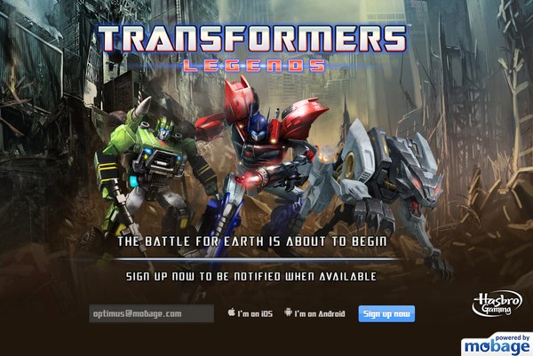Transformers: Legends Mobile Game Pre-Registration Beings! -  Megatron, Razorclaw, Warpath Images