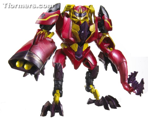 NYCC 2012 - Transformers Beast Hunters Deluxe Scale Figures Official Images - Wheeljack, Laserback, Soundwave, Bumblebee
