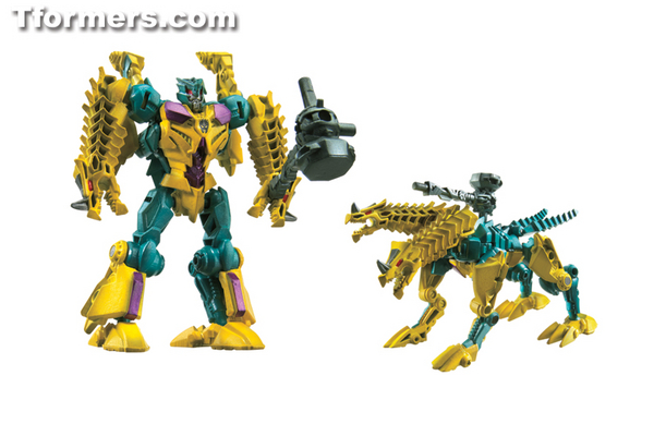 NYCC 2012 - Transformers Beast Hunters Cyberverse Legion Scale Official Images  Airachnia, Smokescreen, Bumblebee, Twinstrike