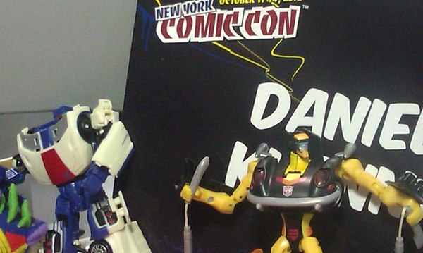 NYCC 2012 - Transformers Club Subscription Service Jackpot Painted Head Sculpt