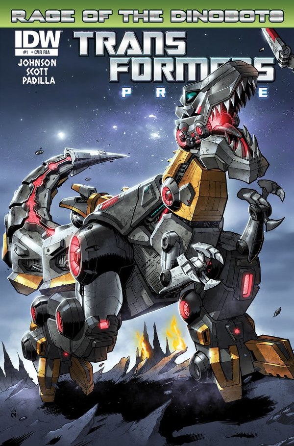 Transformers Prime: Rage of the Dinobots Mini-Series Q&A with Mike Johnson and Mairghread Scott