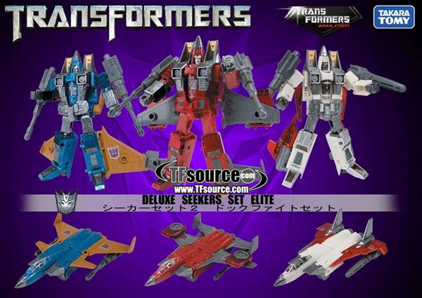 Transformers Asia Exclusive Henkei  Seeker Set Elite Revealed - Ramjet, Dirge and Thrust Are Here!