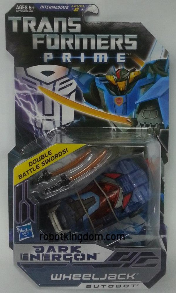 Transformers Prime Dark Energon Deluxe Class in-Package Images - Defender Wheeljack, Knockout, Starscream, Defender Bumblebee