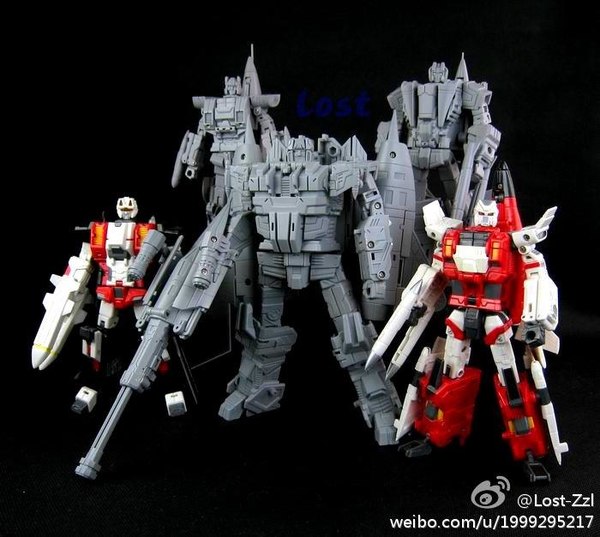 TFC Toys Uranos New Images Shows All Five Figure Sizes In Robot Mode