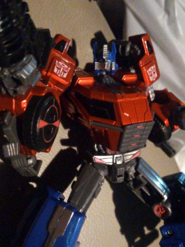 Transformers Generations FoC TG-01 Optimus Prime and TG-02 Jazz In-Hand Images of Takara Tomy Editions