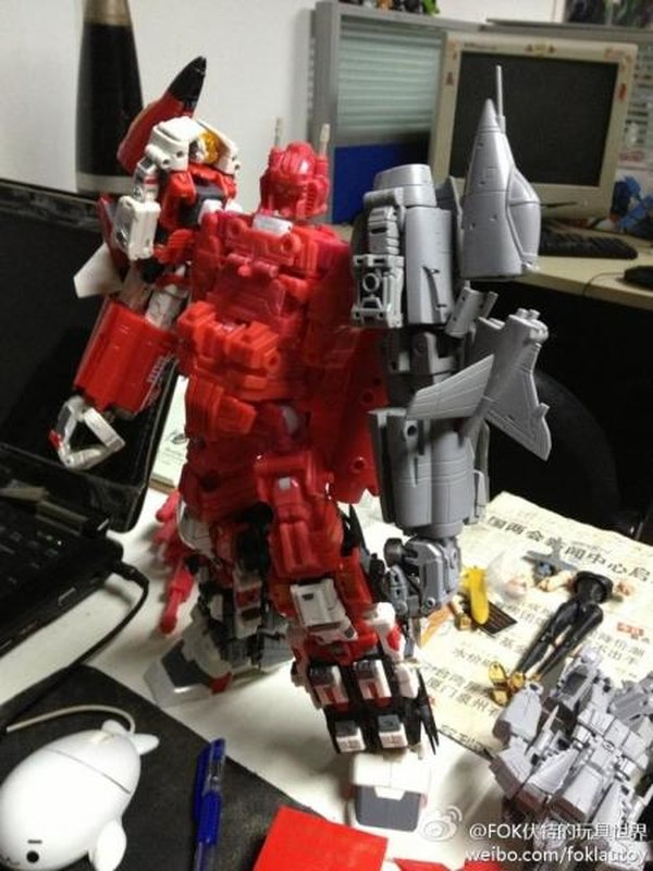 TFC Toys Project Uranos New Image Shows Combined Prototype Figure