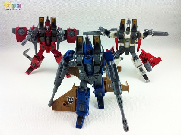 Transformers United Seekers  Elites Set Images - Thrust, Dirge, and Ramjet 