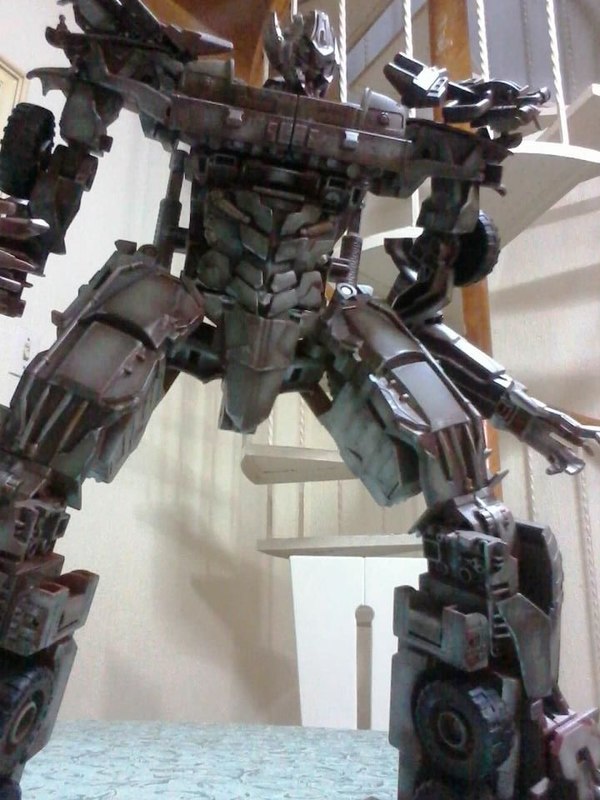 Transformers Custom Oversized Megatron Dark of the Moon Figure by Transformerscustomtoys