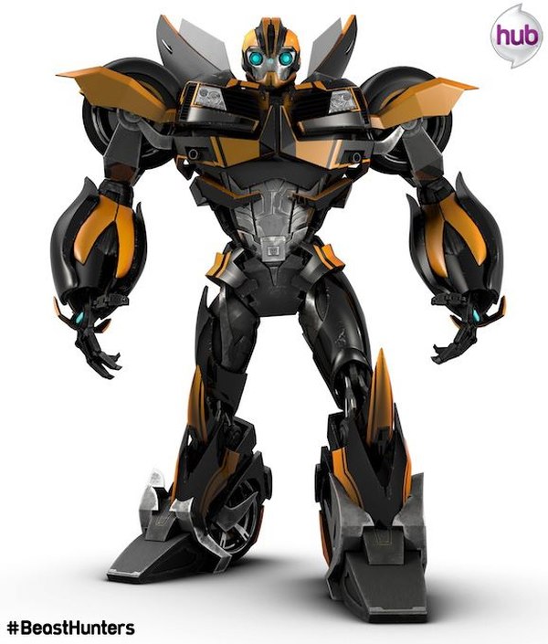 SDCC 2013 - Bumblebee Speaks Preview From Episode 13 Deadlock Transformers Prime Beast Hunters Cartoon