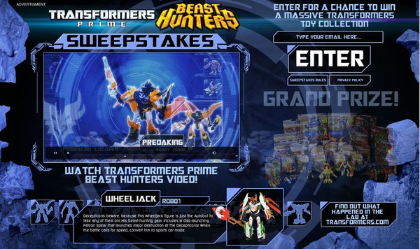 Beast Hunters Sweepstakes Video Trailer Now Playing on Cartoon Network - Win ALL the Beast Hunters Toys
