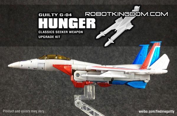 Guilty G-04 Hunger Weapon Upgrade Kit Adds Neon Ray Guns to Classics Seekers 