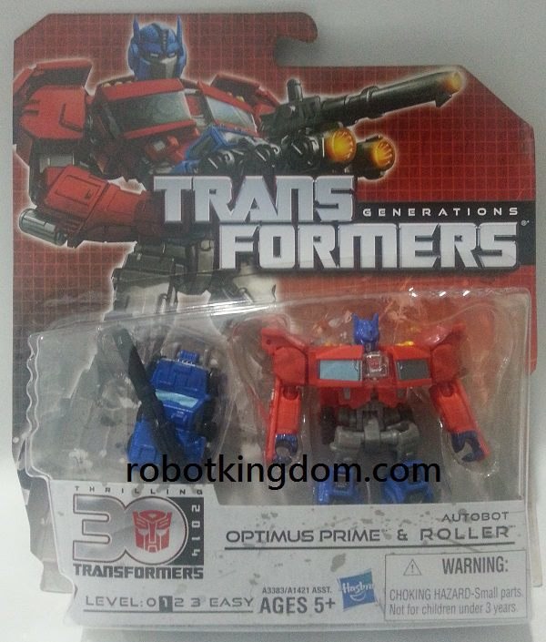  Transformers Generations Fall of Cybertron Legends Wave 3 Optimus Prime with Roller and Bumblebee Images