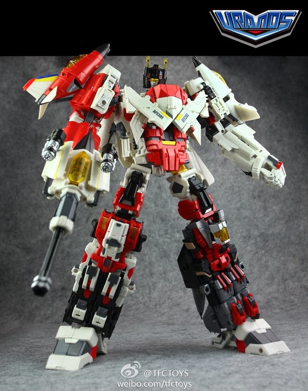 First Look Uranos Color Images Show Off the Completed NOT Superion Ultimate Combiner Team
