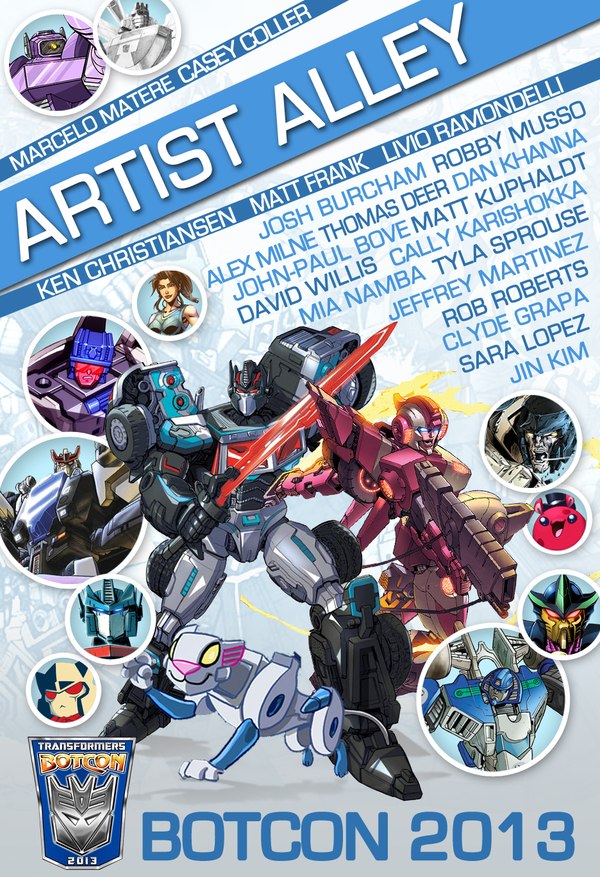 BotCon 2013 - Marcelo Matere Artists Alley Guest Announced