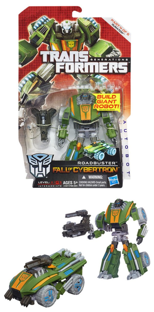 Transformers Fall of Cybertron Wreckers Wave 4 Images Show Bruticus Team Figures