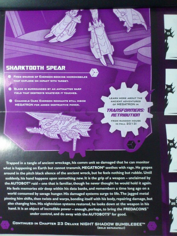 Book and Bio to Reveal Possible Origin of Megatron Sharkticon Transformers Prime Beast Hunters Figure?
