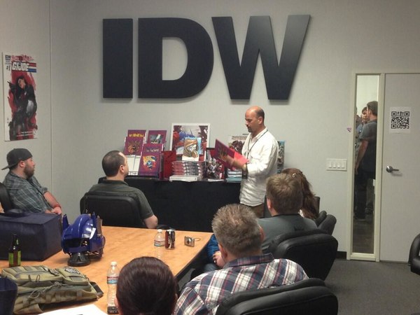 BotCon 2013 - IDW VIP Tour Images: The Journey Into Transformers Comic Nirvana Begins
