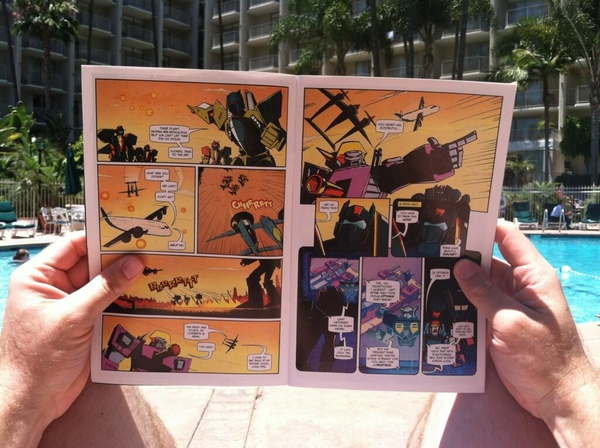 BotCon 2013 - Two Page Preview Machine Wars Termination Convention Exclusive Comic Book 
