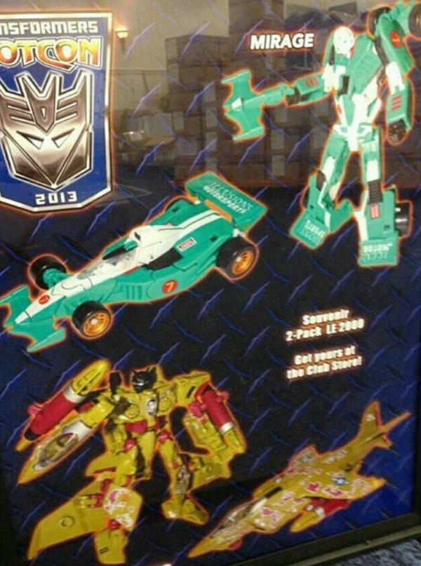 Botcon 2013 - Exclusive Attendee Only Figures First Looks at Mirage, Thundercracker, Electron, Sandstorm