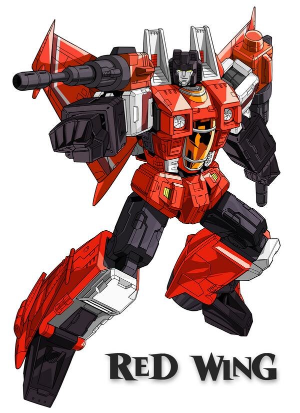 BotCon 2013 - Red Wing 4th Seeker Revealed From Machine Wars Termination Comic Book