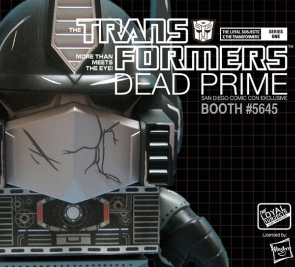 SDCC 2013 - Dead Optimus Prime, Megatron, Sunstrom, Bait Loyal Subjects Convention Exclusives 
