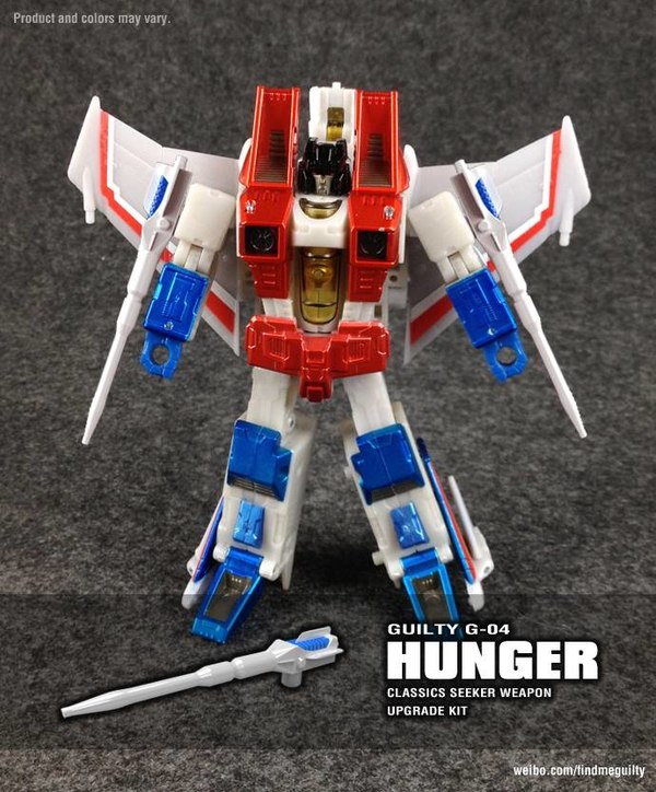 Guilty G-04 Hunger Weapon Upgrade Kit Adds Neon Ray Guns to Classics Seekers