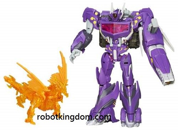 Transformers Beast Hunter Shockwave's Lab with Gold Predacon Cybertron Con Exclusive