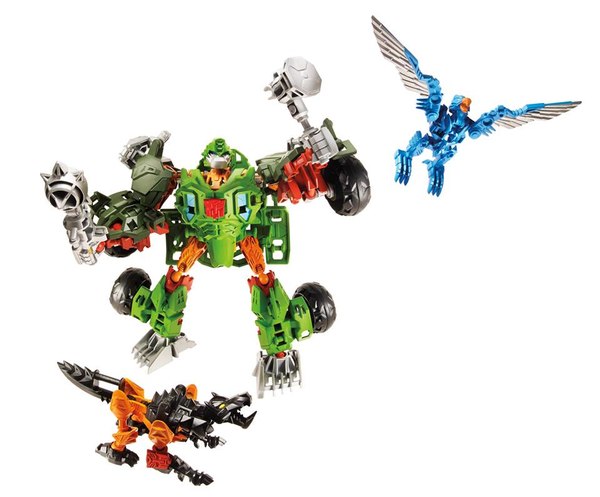 Transformers Construct-Bots Team-Ups Official Images - Bulkhead and Unicron Megatron Sets