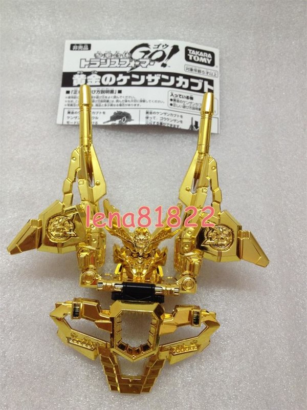  In-Hand Images Transformers Go G-01 Kenzan G-02 Jinbu G-03 Ganoh Golden Armor Japan Exclusive