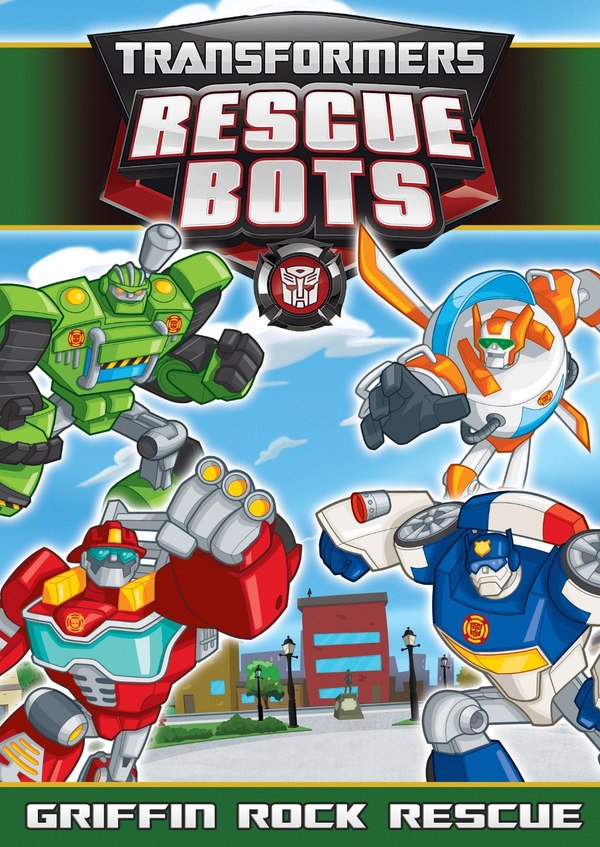 Transformers Rescue Bots: Griffin Rock Rescue DVD Cover and Release Details