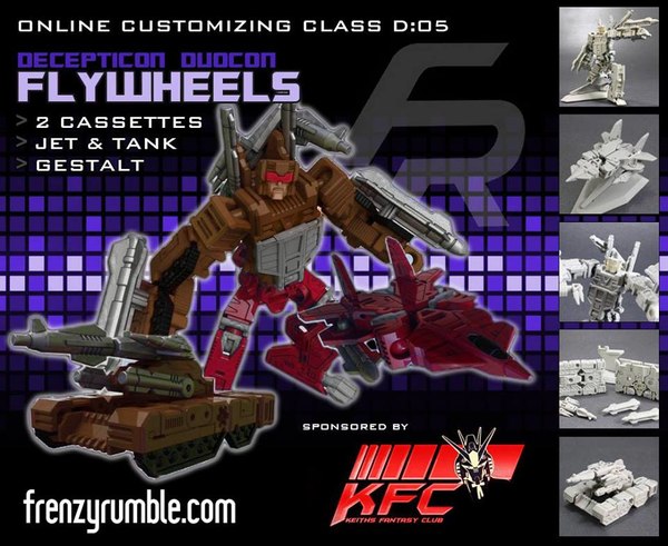 Flywheels Online Customizing Class With Frenzy Rumble and Keith's Fantasy Club