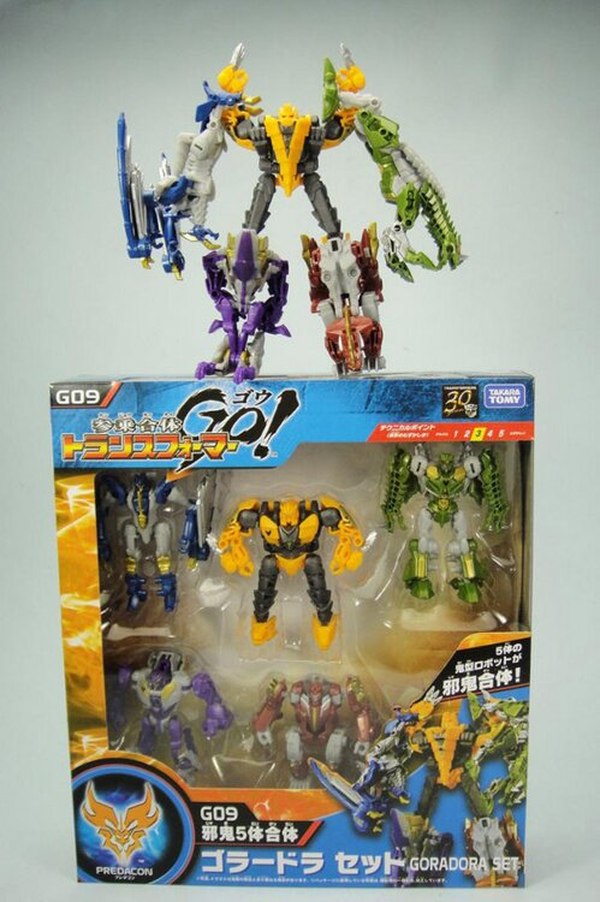 New Image of Transformers Go! G09 Goradora Japan's Version of Abominus Combiner