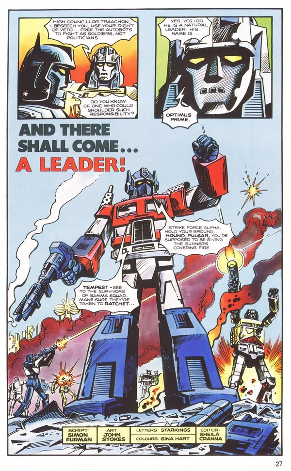 And There Shall Come... A Leader! The TFormers.com Featured Comic Of The Week