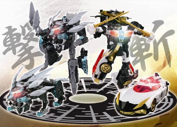 First Looks at Transformers Go! Black G01 Kenzan and G05 Gekisomaru Exclusives from Takara Tomy 