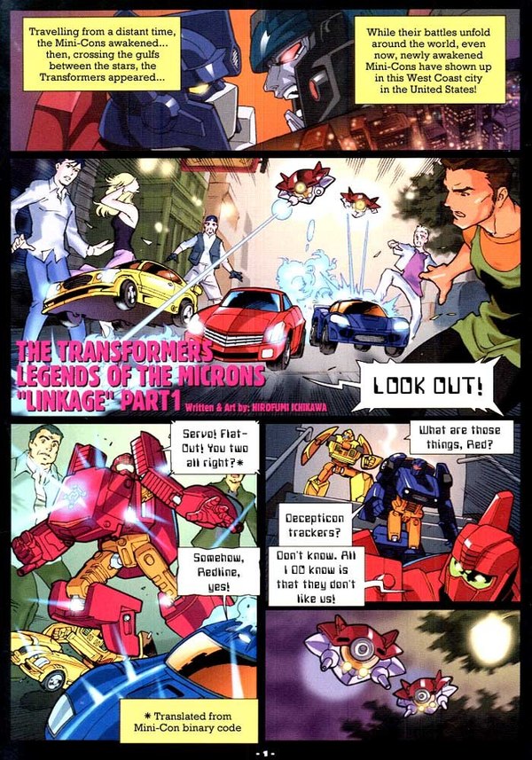 Linkage, Part 1 - The TFormers.com Featured Comic Of The Week