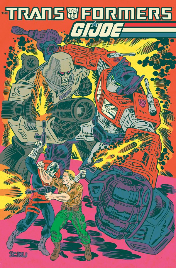 Interview - Tom Scioli Talks About New Transformers GI Joe Crossover Comic Book