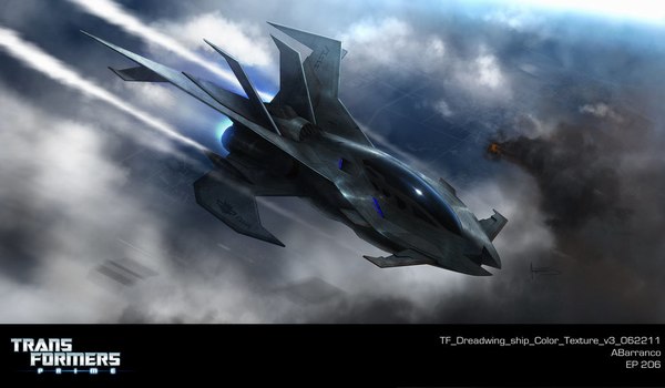 Transformers Prime Dreadwing's Ship, Breakdown's Eye and More CGI Design Images