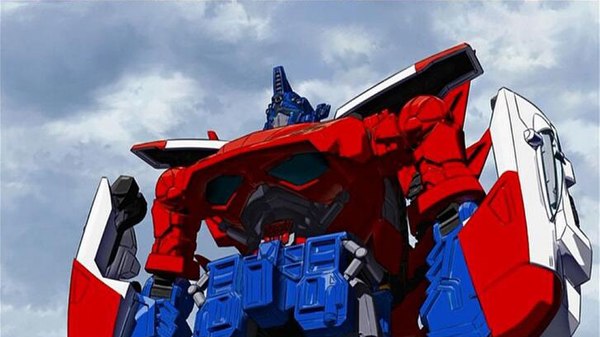 Transformers Go! New Cartoon Images of G-26 Optimus Prime EX Triple Changer 