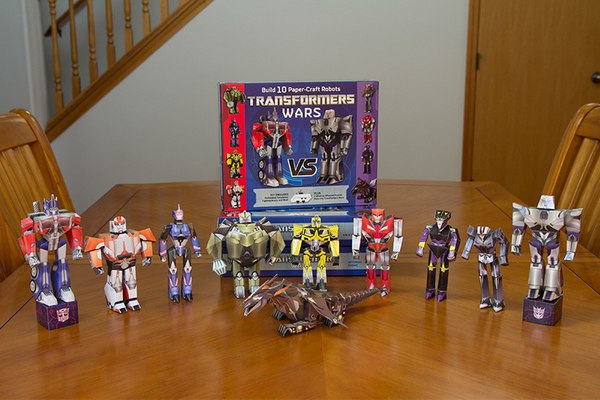 Transformers Wars - Custom Papercraft Toys Book - A Better Look At Folding Robots
